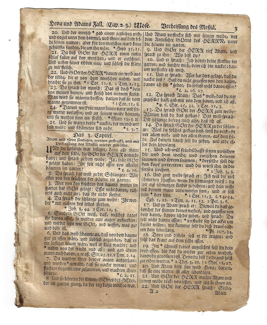 1776 Revolutionary War Bible Leaves Saur Germantown (1 of 3)