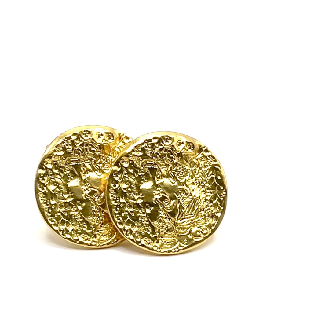 Authentic Salvador Dali D'or for Piaget 18k & 22k Yellow Gold Cufflinks (1 of 12)