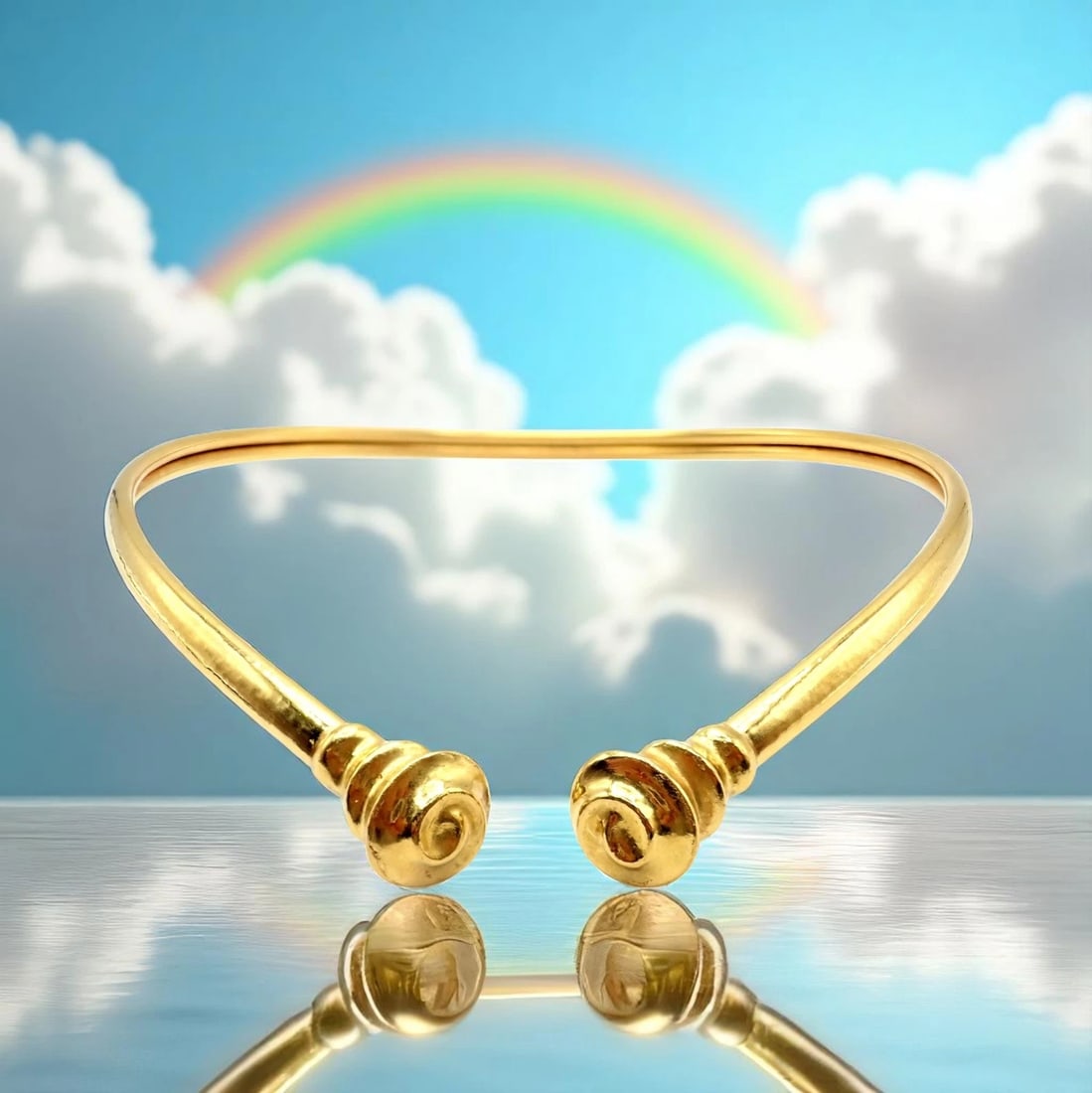 Vintage Estate Ilias Lalaounis 18k Yellow Gold Greek Spiral Collar Necklace: Vintage Estate Ilias Lalaounis 18k Yellow Gold Greek Spiral Collar Necklace About This Piece: This vintage Ilias Lalaounis Greek spiral collar necklace is crafted in 18k yellow gold, showcasing minima