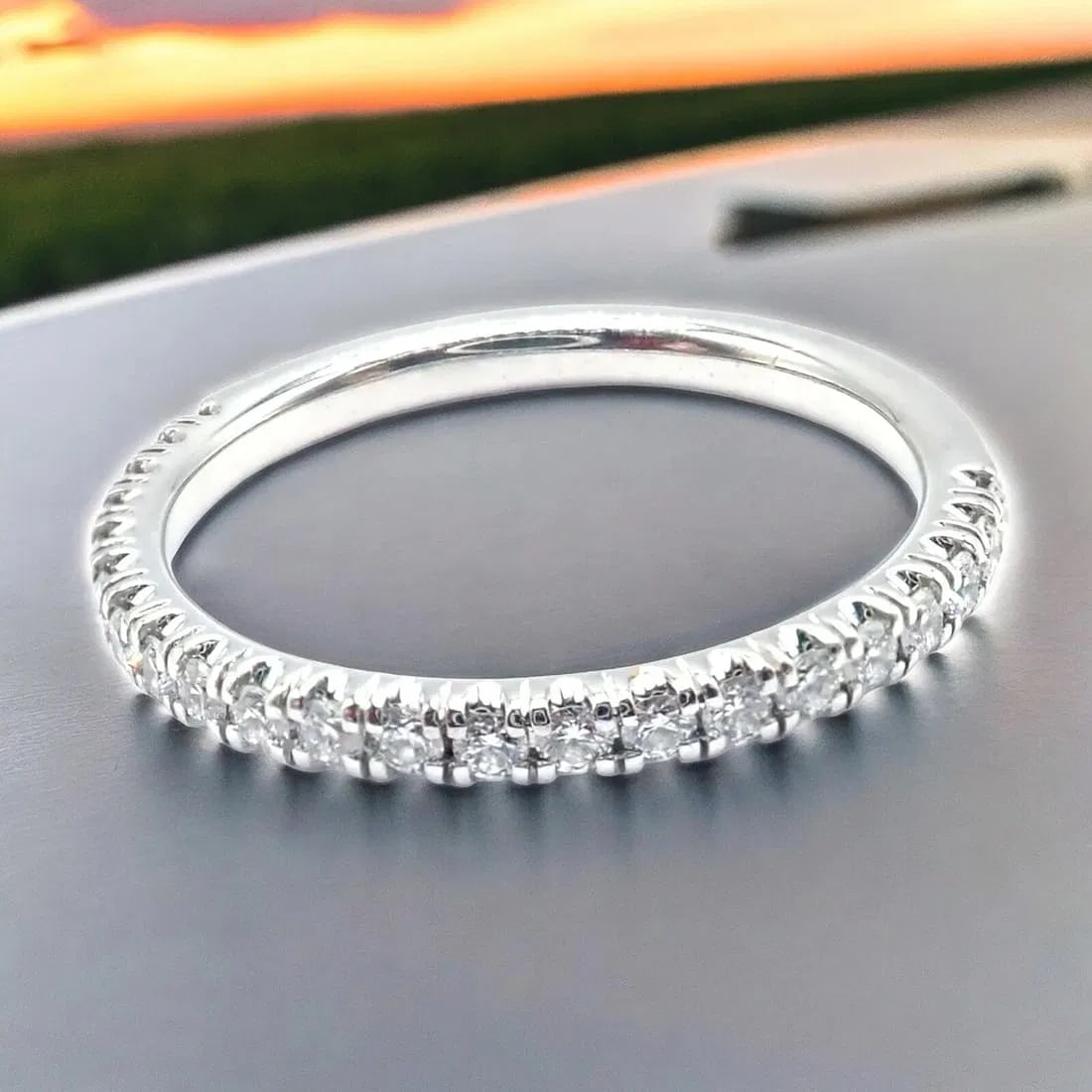Authentic! Cartier Etincelle Platinum Diamond Band Ring Size 53 US 6 1/4: Authentic! Cartier Etincelle Platinum Diamond Band Ring Size 53 US 6 1/4 About This Piece: The Cartier Etincelle Platinum Diamond Band Ring is a masterpiece of elegance and luxury. Crafted from exquis