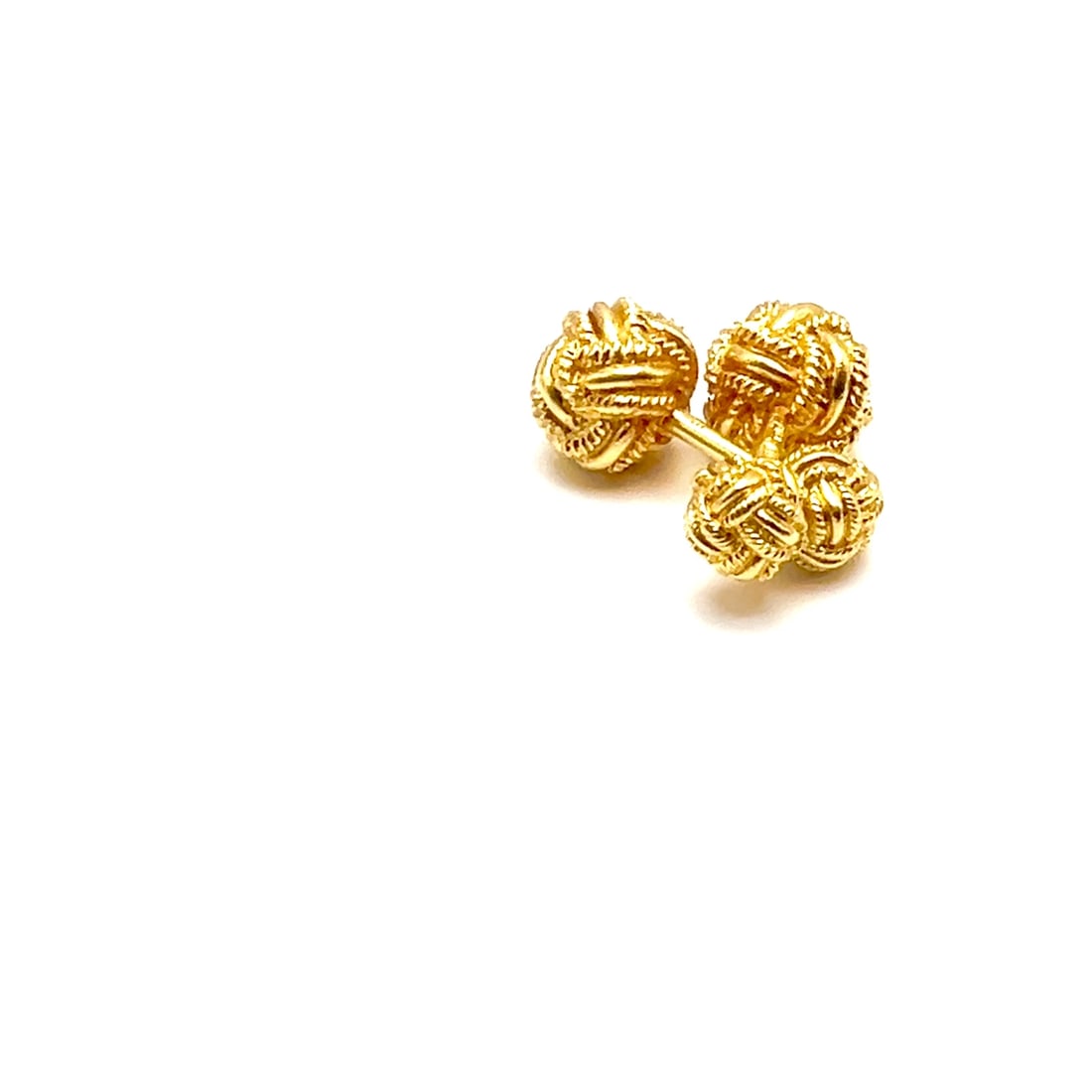 Rare! Vintage Tiffany & Co. 18k Yellow Gold Schlumberger Rope Knot Cufflinks (1 of 11)