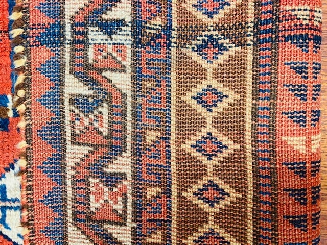 Antique Persian Shiraz Rug-3226 - 7