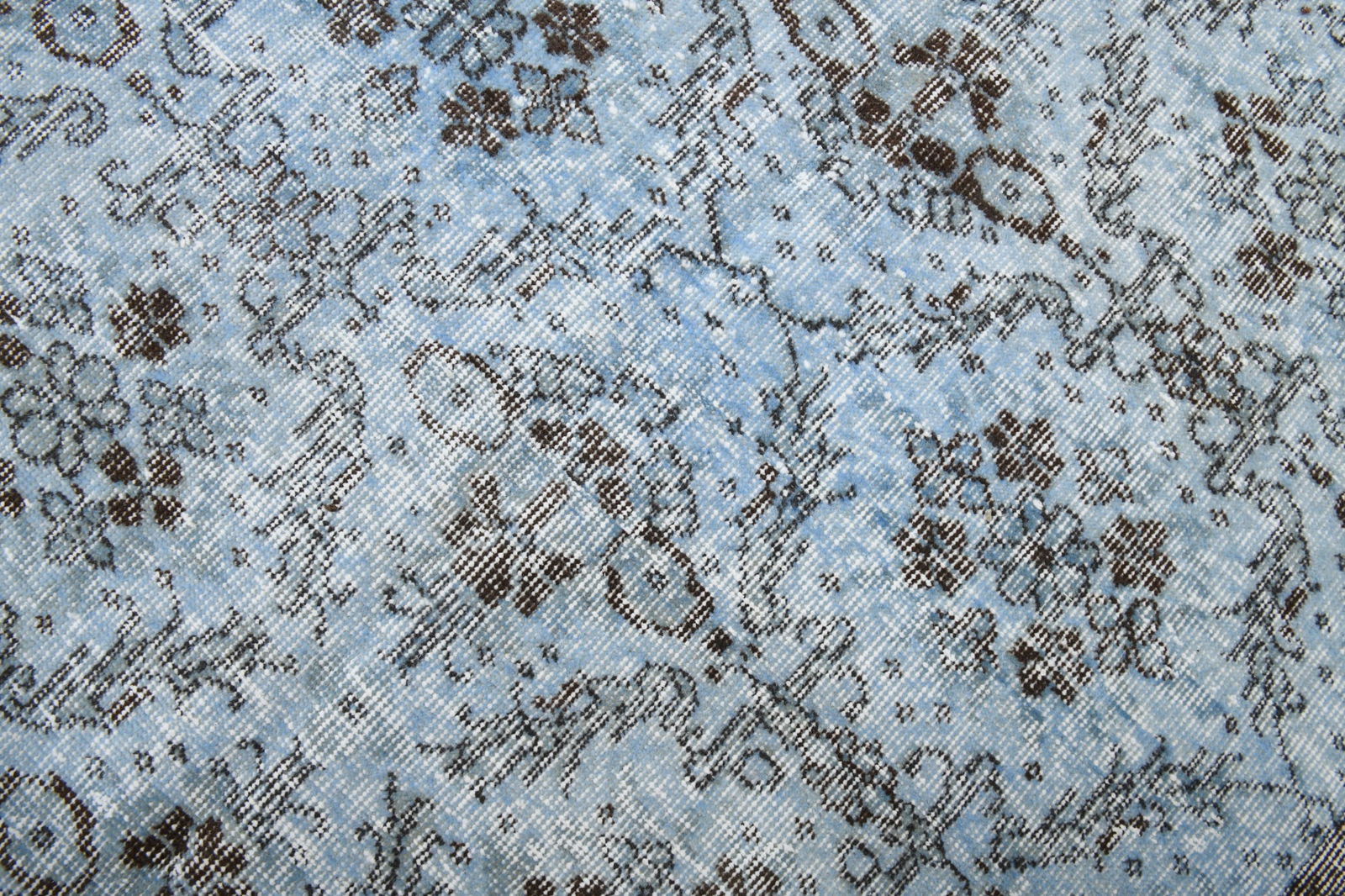 4'11'' x 8'6'' Handmade Vintage Wool Rug - 5012 - 6