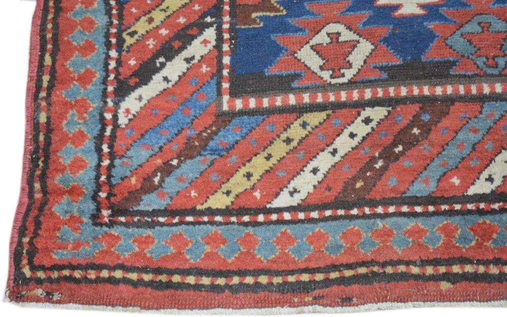 HAND KNOTTED WOOL ANTIQUES RUG - 4