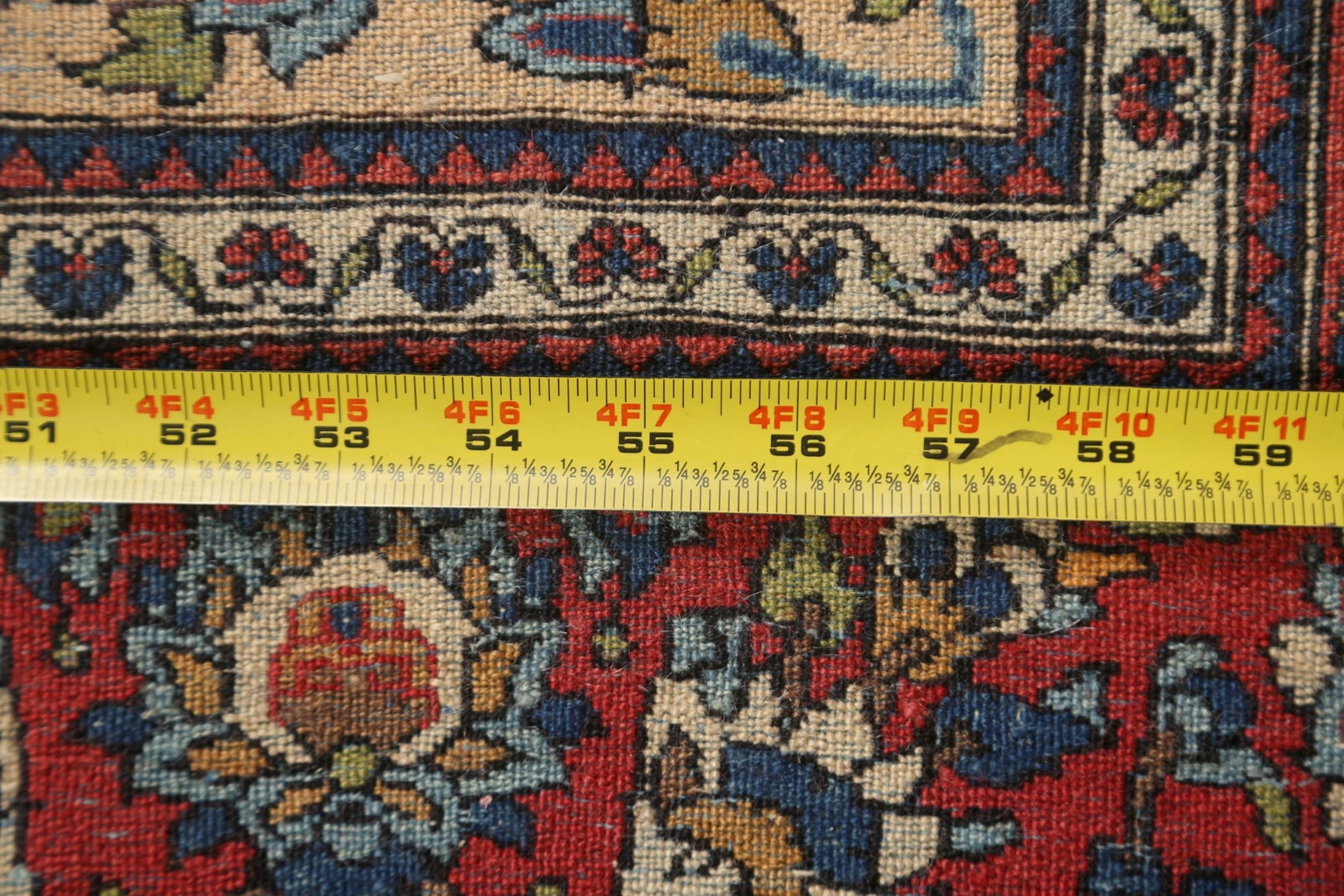 Antique Vegetable Dye Kerman Persian Area Rug 3x5 - 20