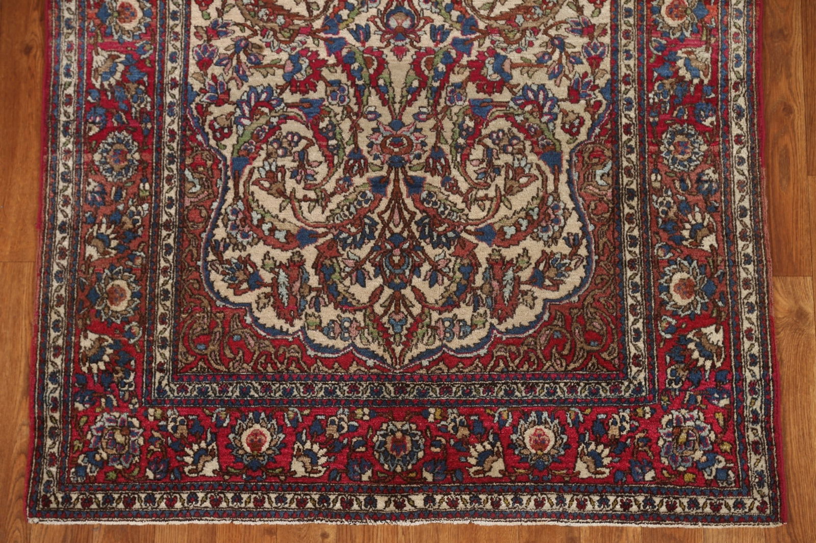 Antique Vegetable Dye Kerman Persian Area Rug 3x5 - 6