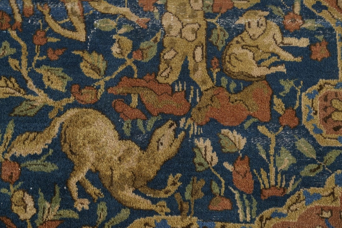 Pre-1900 Antique Palace Size Sultanabad Persian Rug 14x27 - 11