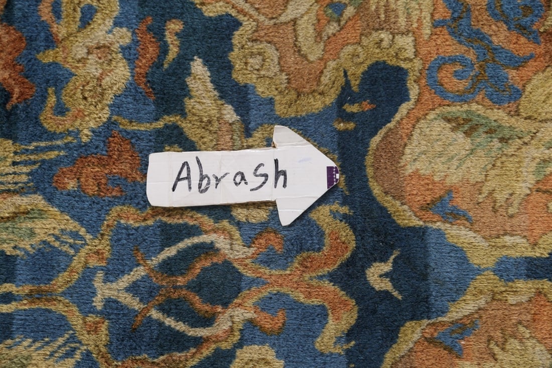 Pre-1900 Antique Palace Size Sultanabad Persian Rug 14x27 - 15