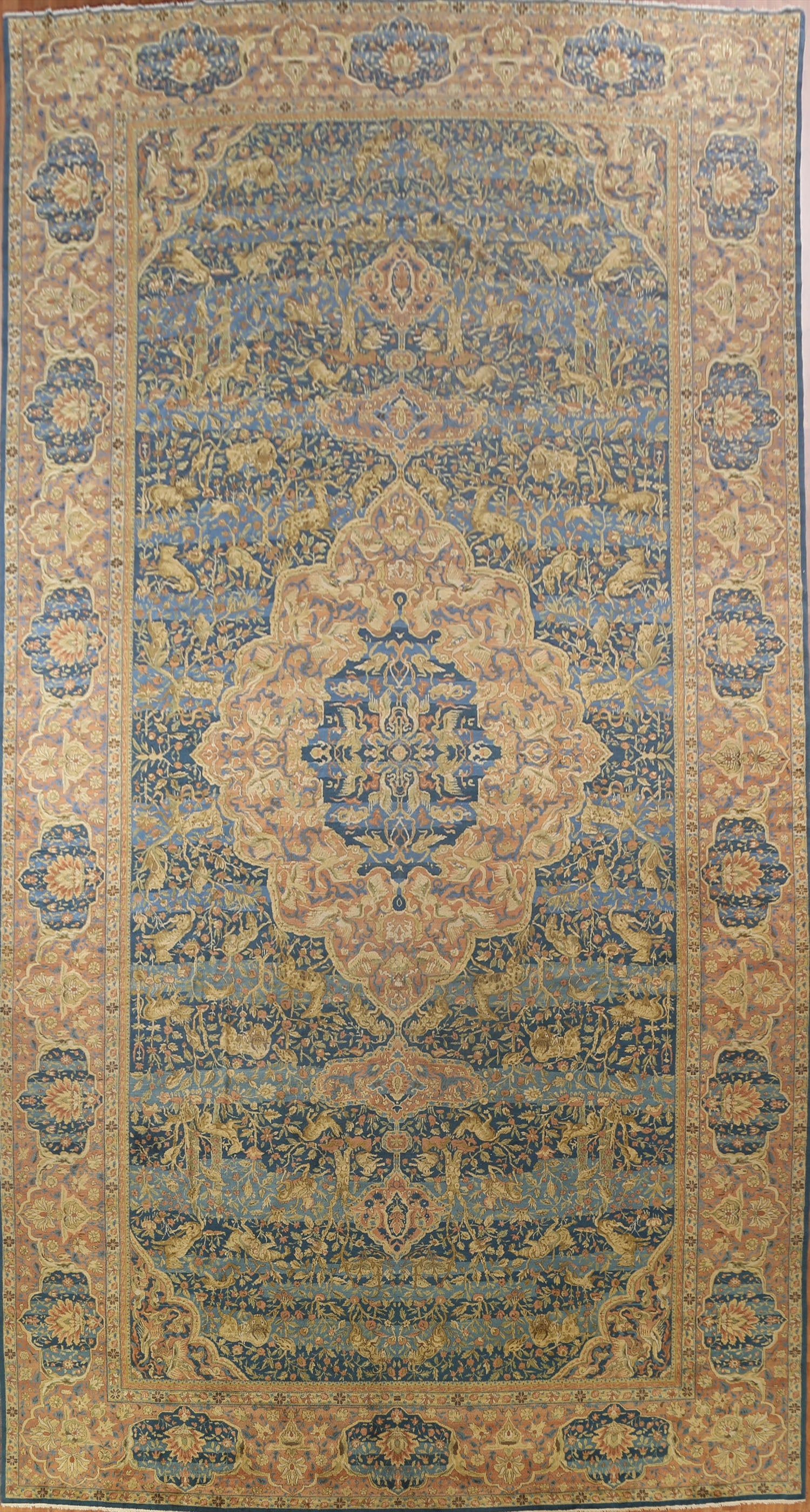 Pre-1900 Antique Palace Size Sultanabad Persian Rug 14x27 (1 of 20)