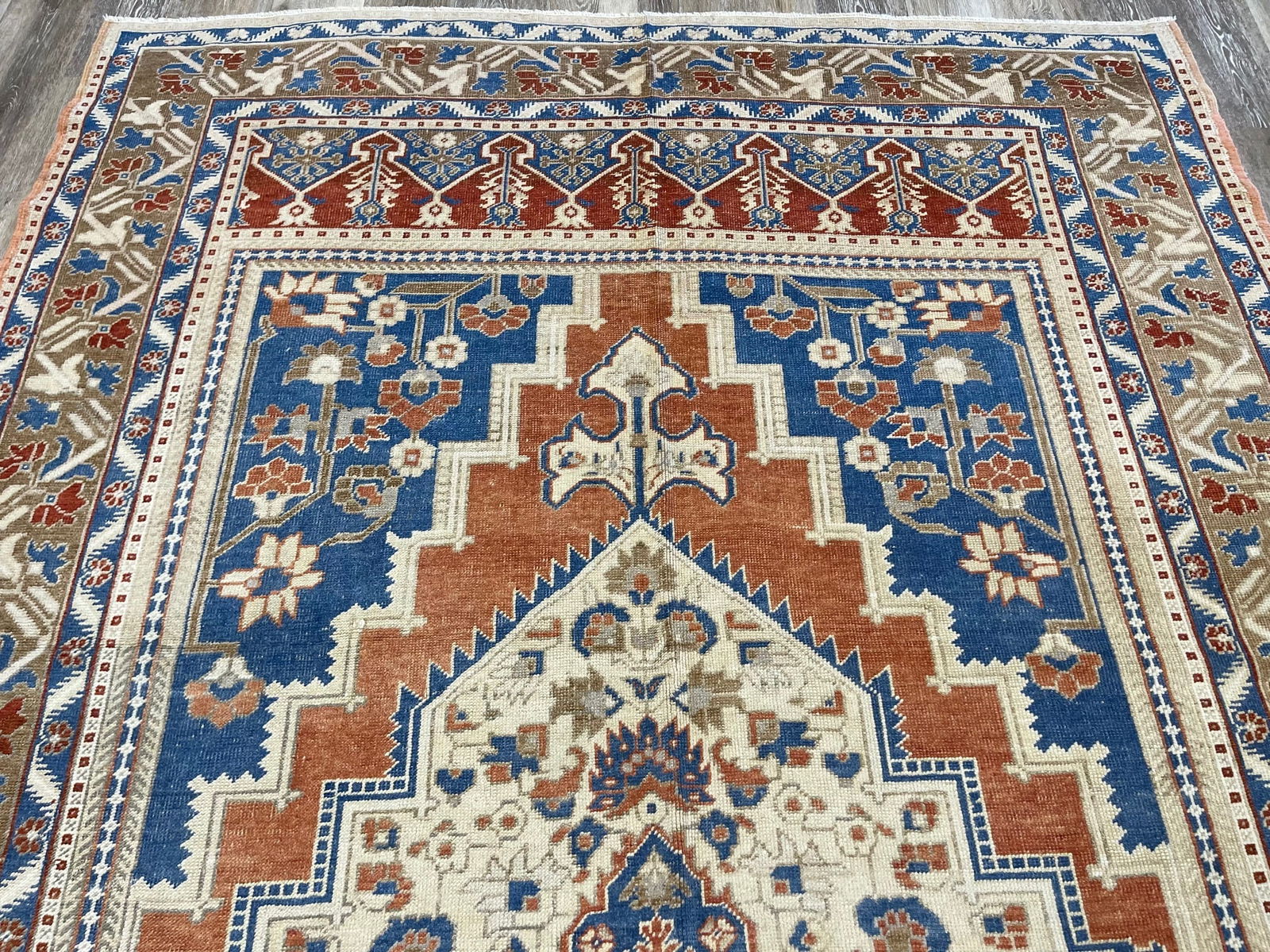 Antique Turkish Rug-4931 - 7