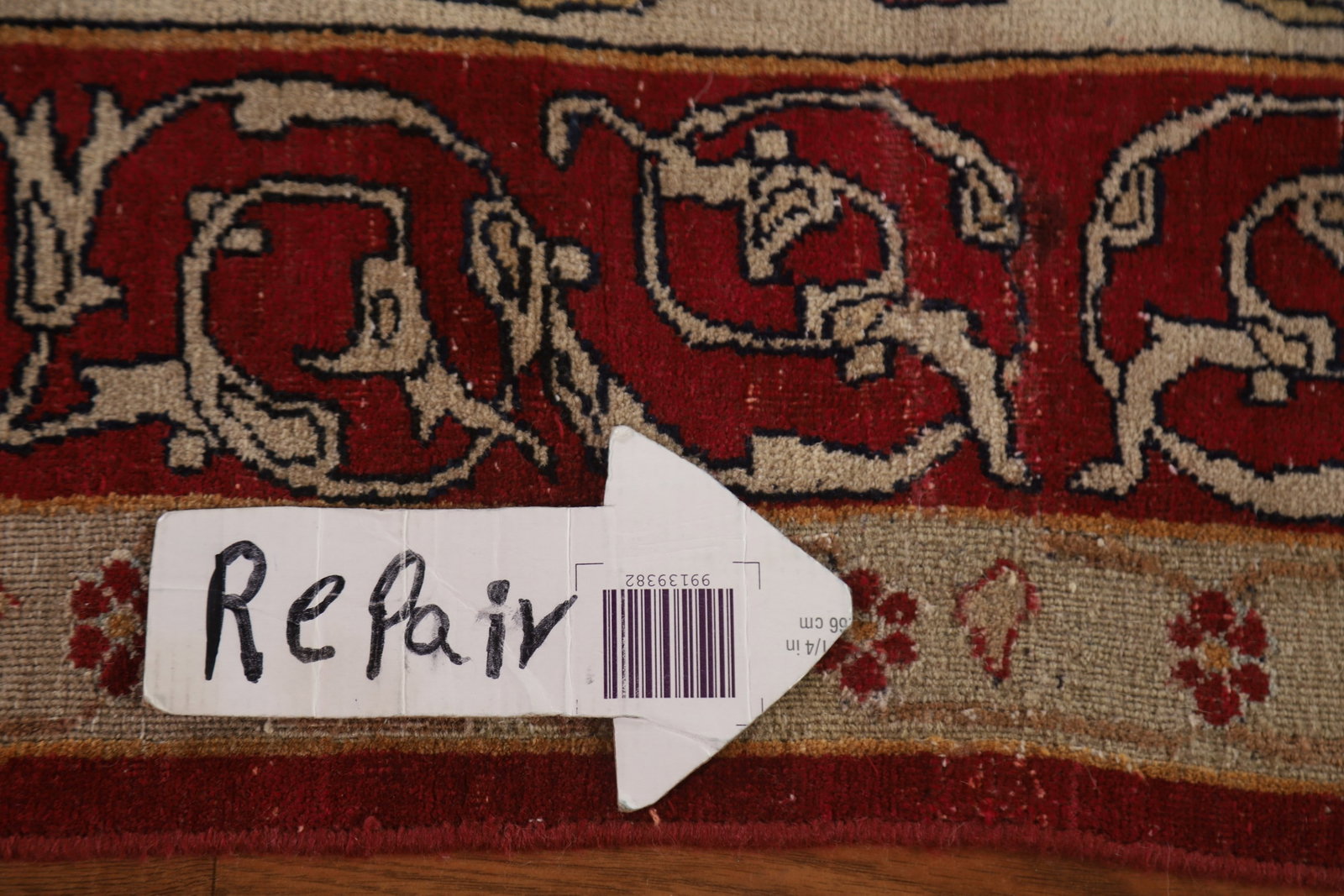 Pre-1900 Antique Kerman Lavar Vegetable Dye Persian Rug 12x14 - 12