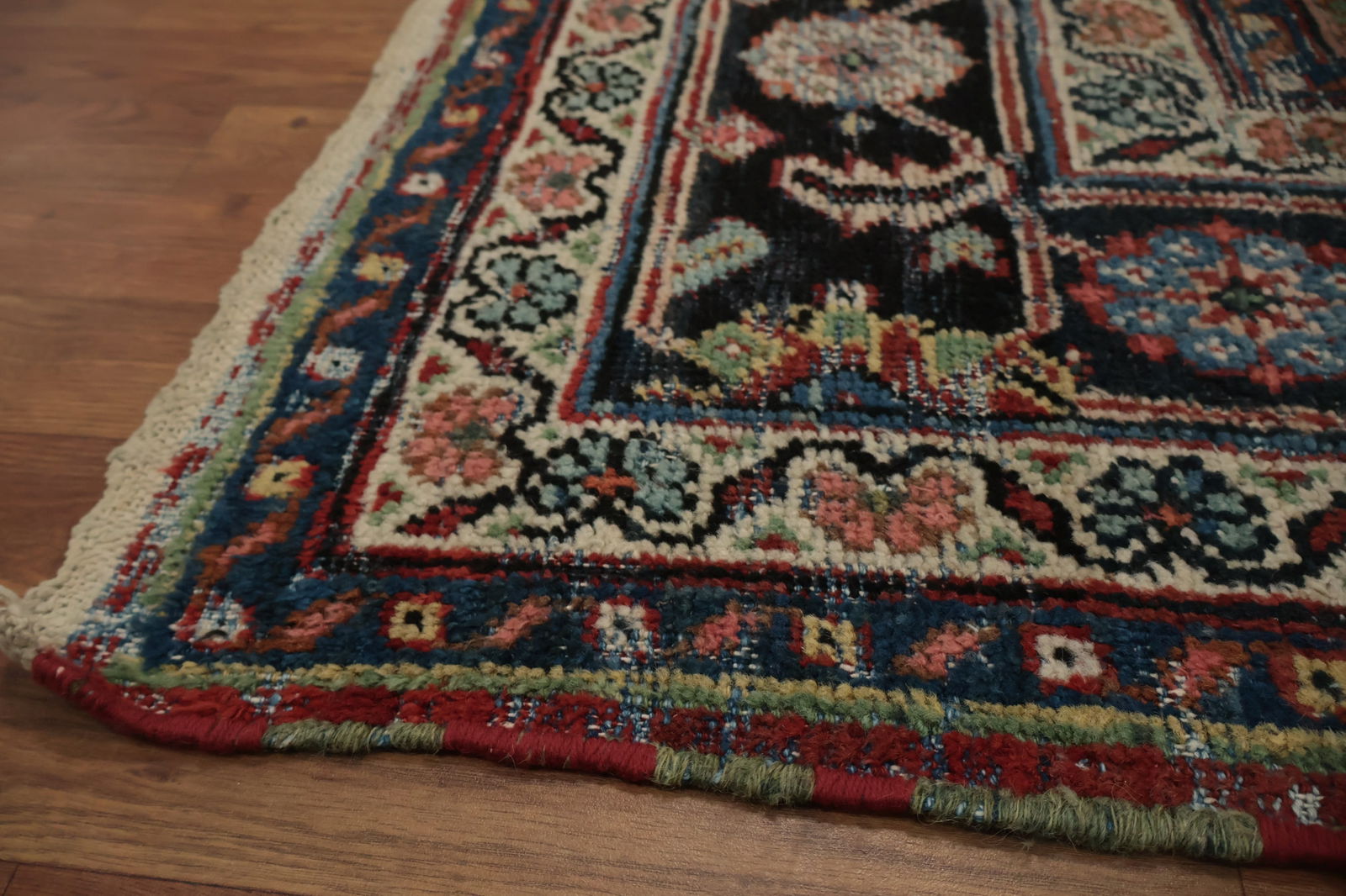 Antique Vegetable Dye Mahal Persian Area Rug 9x12 - 14