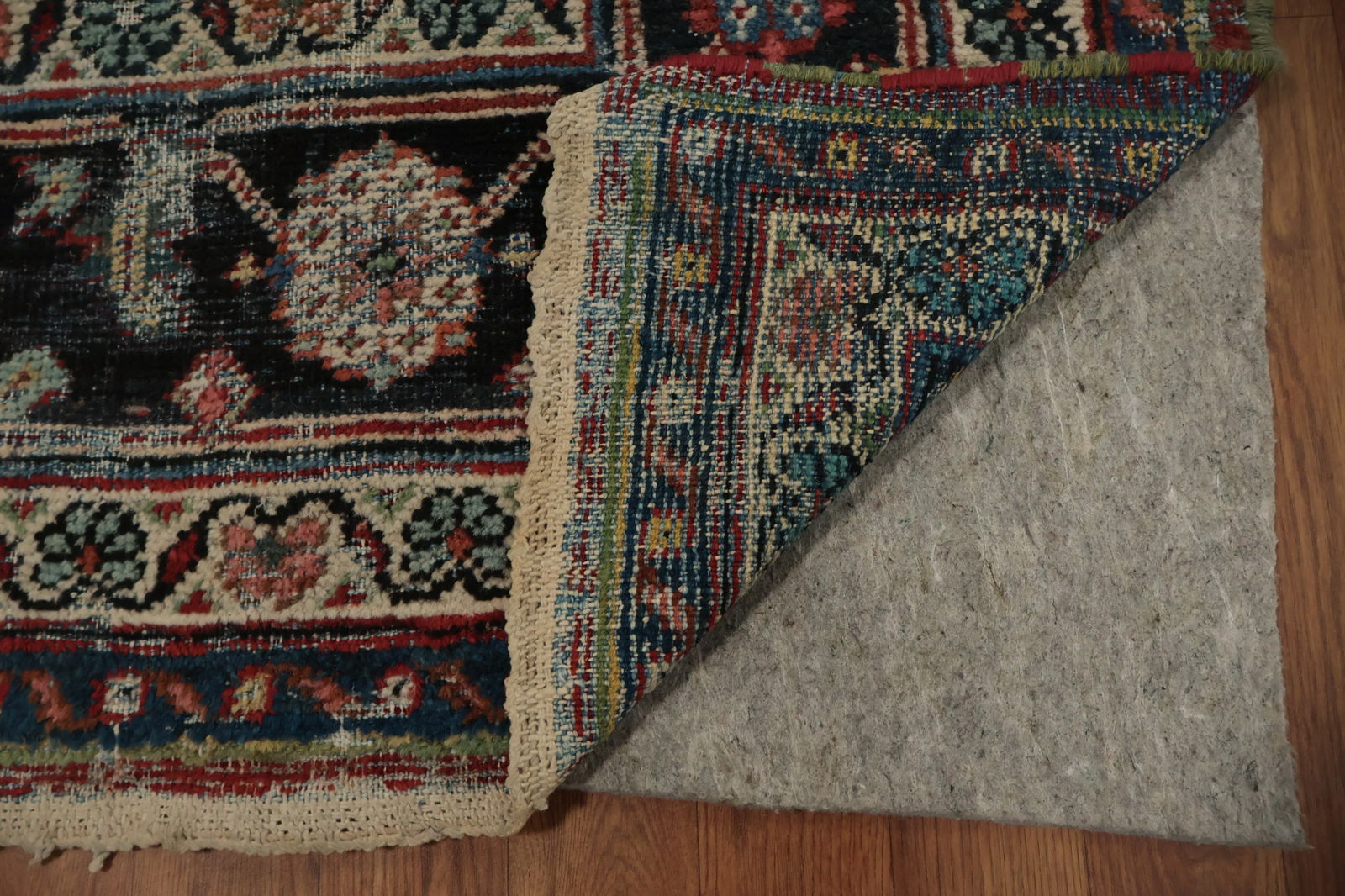 Antique Vegetable Dye Mahal Persian Area Rug 9x12 - 5