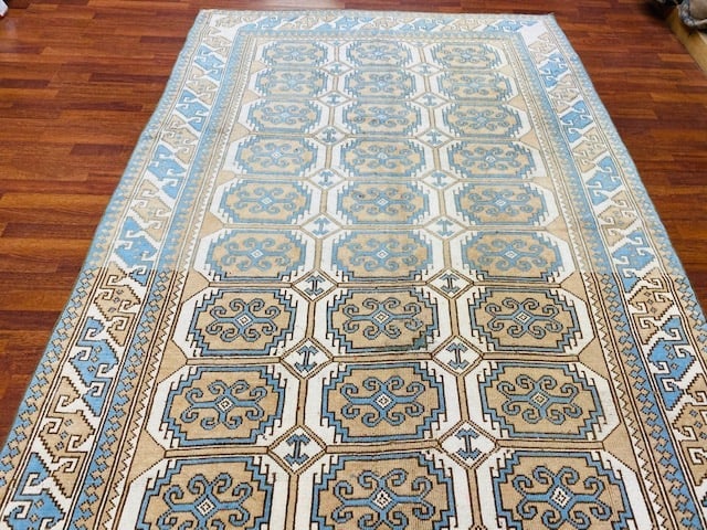 Vintage Turkish Kazak Design Rug-4617 /29 - 4