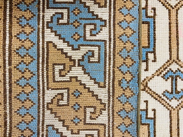 Vintage Turkish Kazak Design Rug-4617 /29 - 8