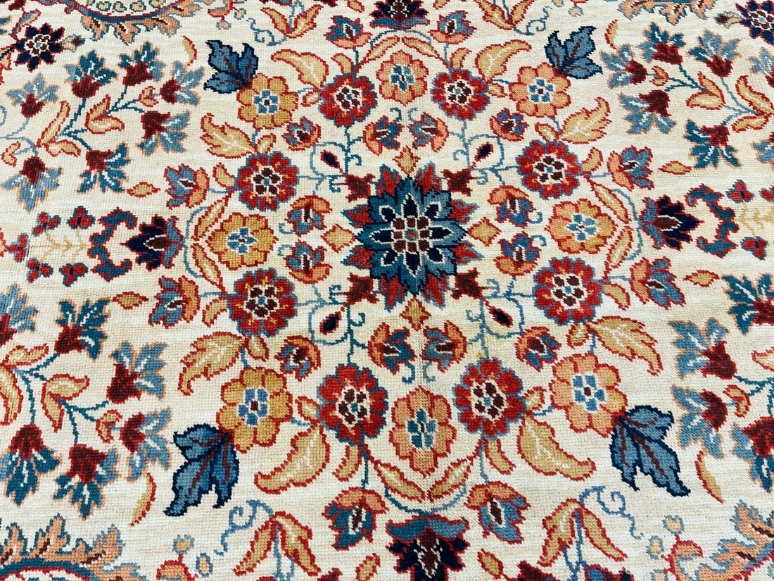 Antique Turkish Ushak Rug-4838 - 6