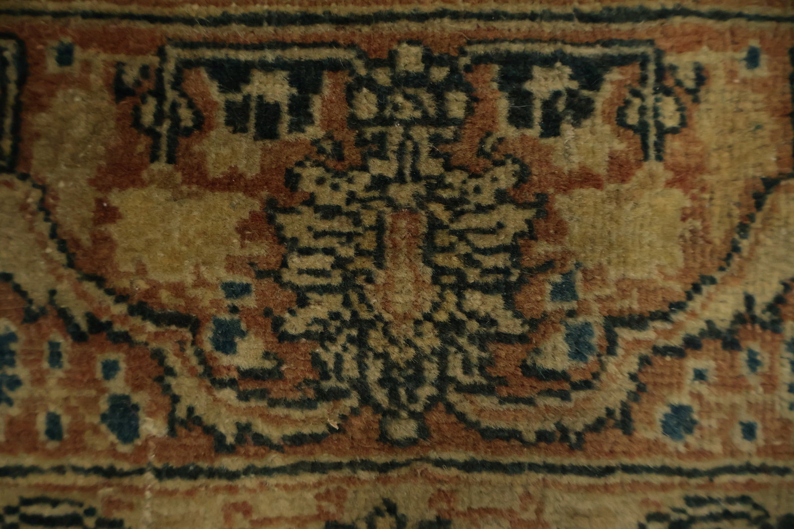 Pre-1900 Antique Vegetable Dye Tabriz Haj Jalili Persian Rug 4x6 - 12