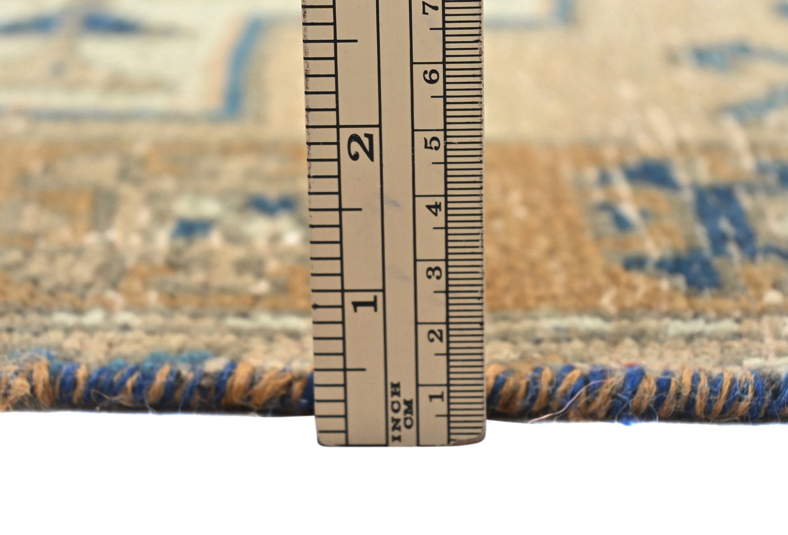 Semi Antique Geometric Tribal 3X9 Vintage Oriental Runner Rug - 10