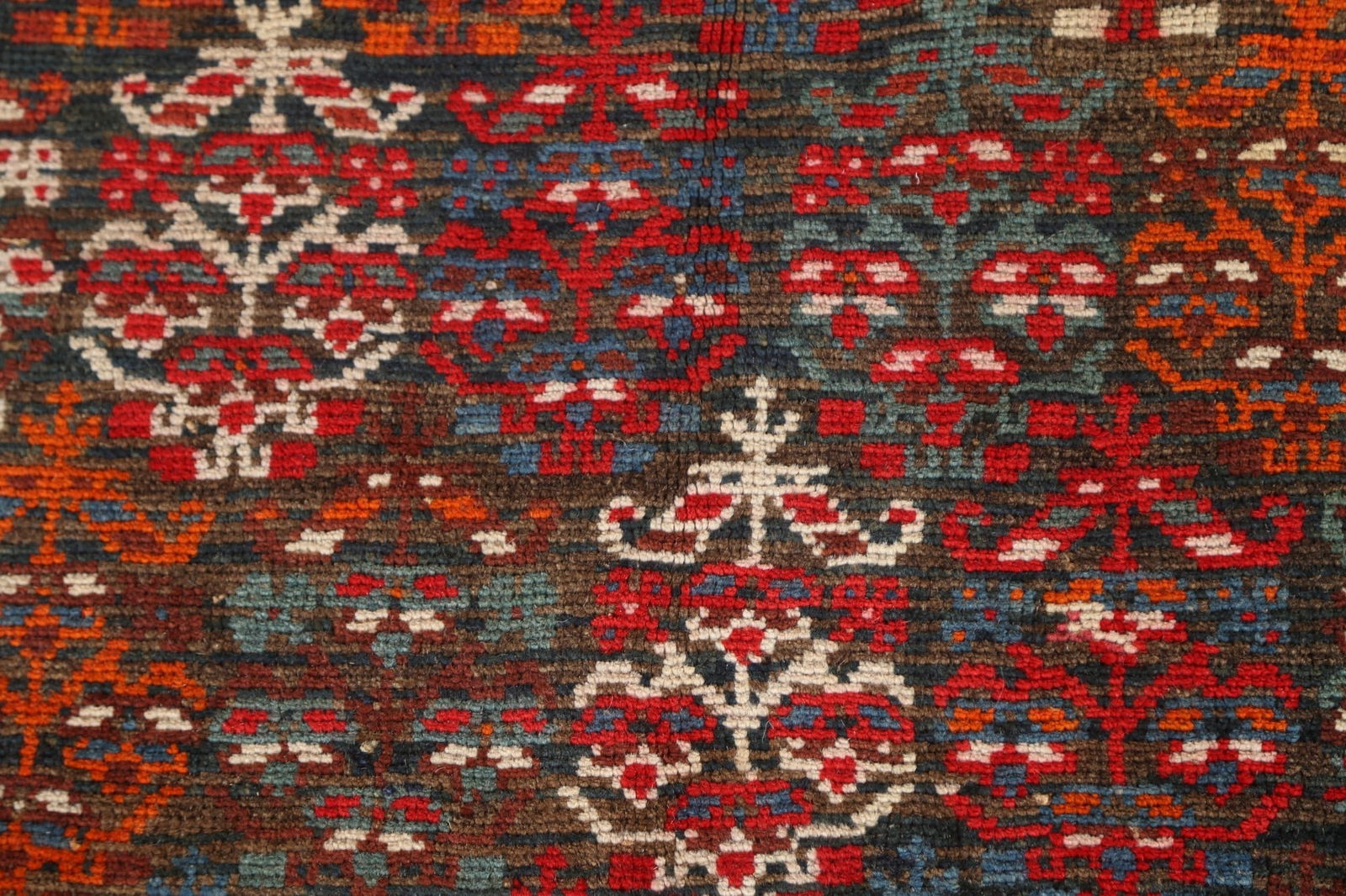 Pre-1900 Antique Kazak Vegetable Dye Oriental Rug 4x7 - 9