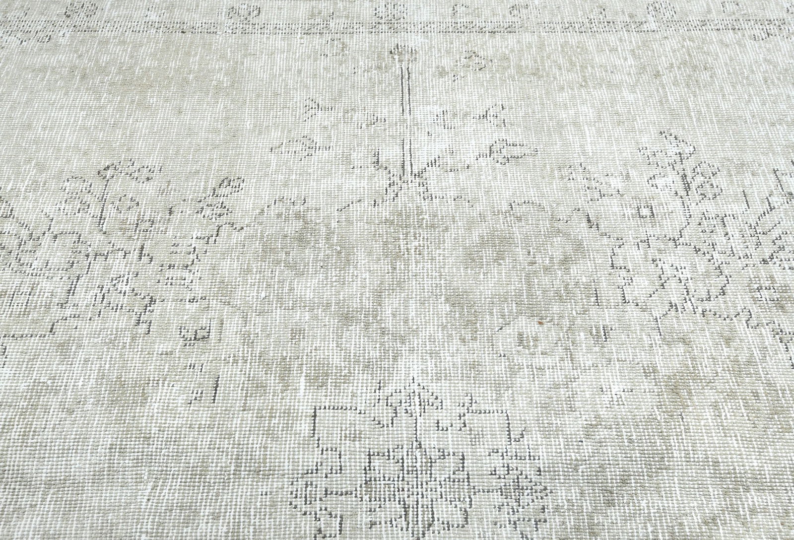 Antique Floral Traditional 5X9 Distressed Vintage Oriental Rug - 7