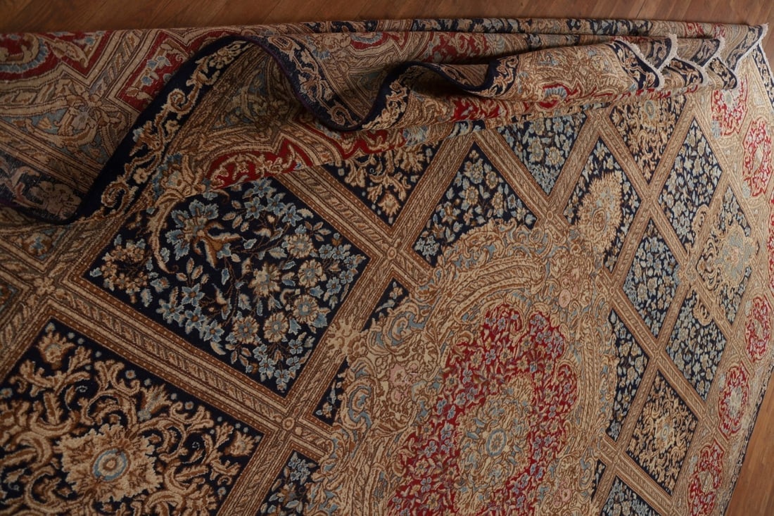 Palace Size Antique Kerman Persian Rug 13x16 - 19