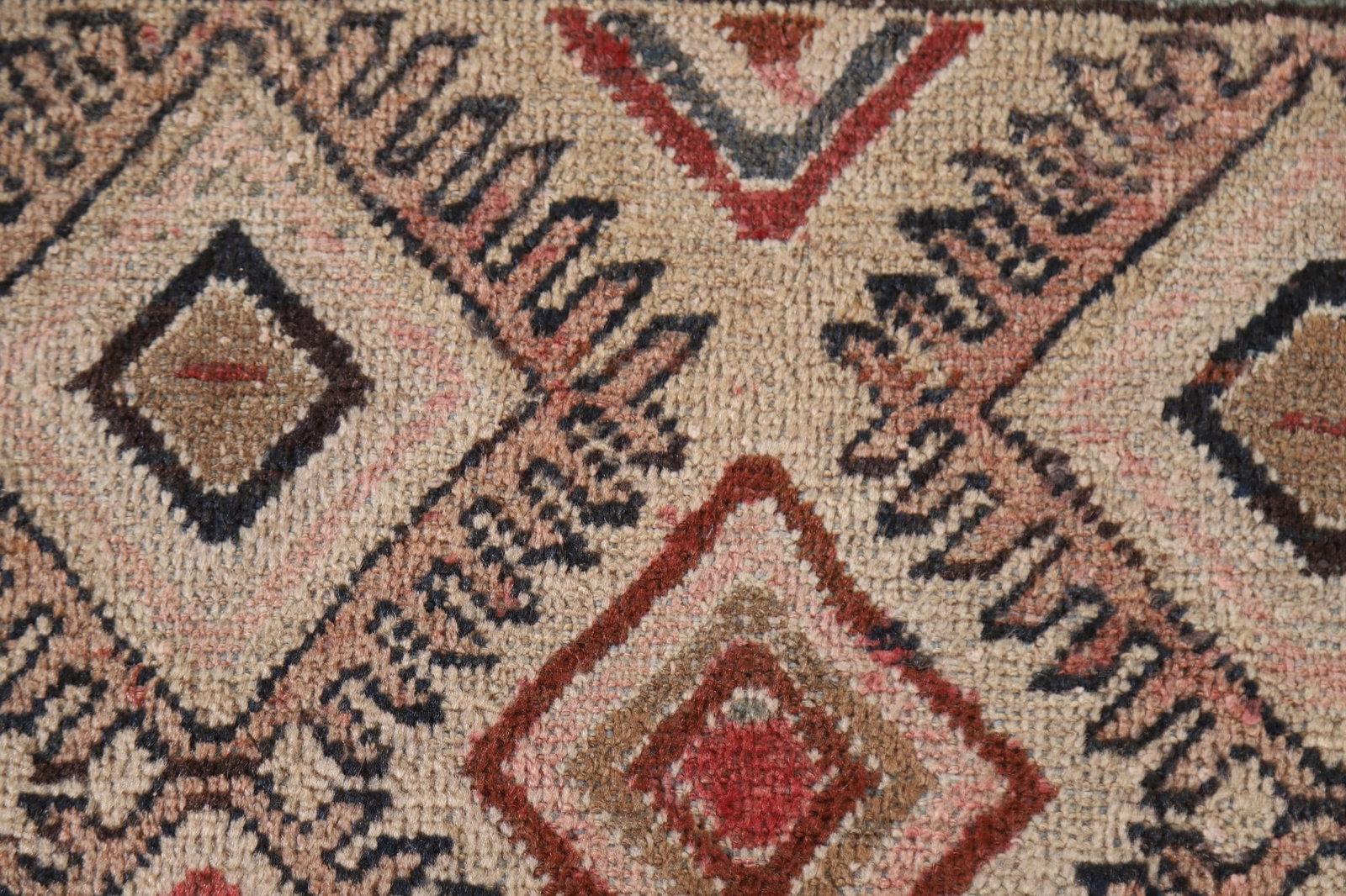 Antique Vegetable Dye Sultanabad Persian Rug 3x4 - 10