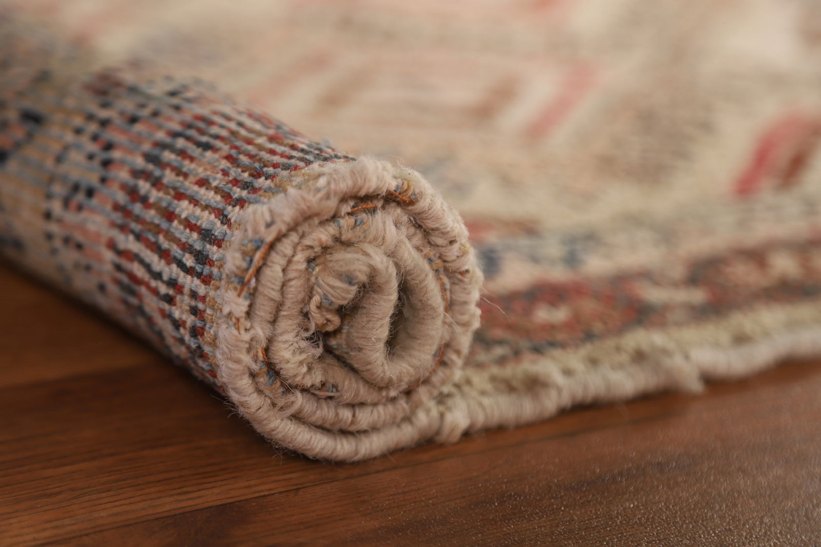 Antique Vegetable Dye Sultanabad Persian Rug 3x4 - 16