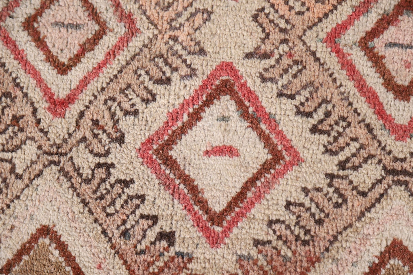 Antique Vegetable Dye Sultanabad Persian Rug 3x4 - 9