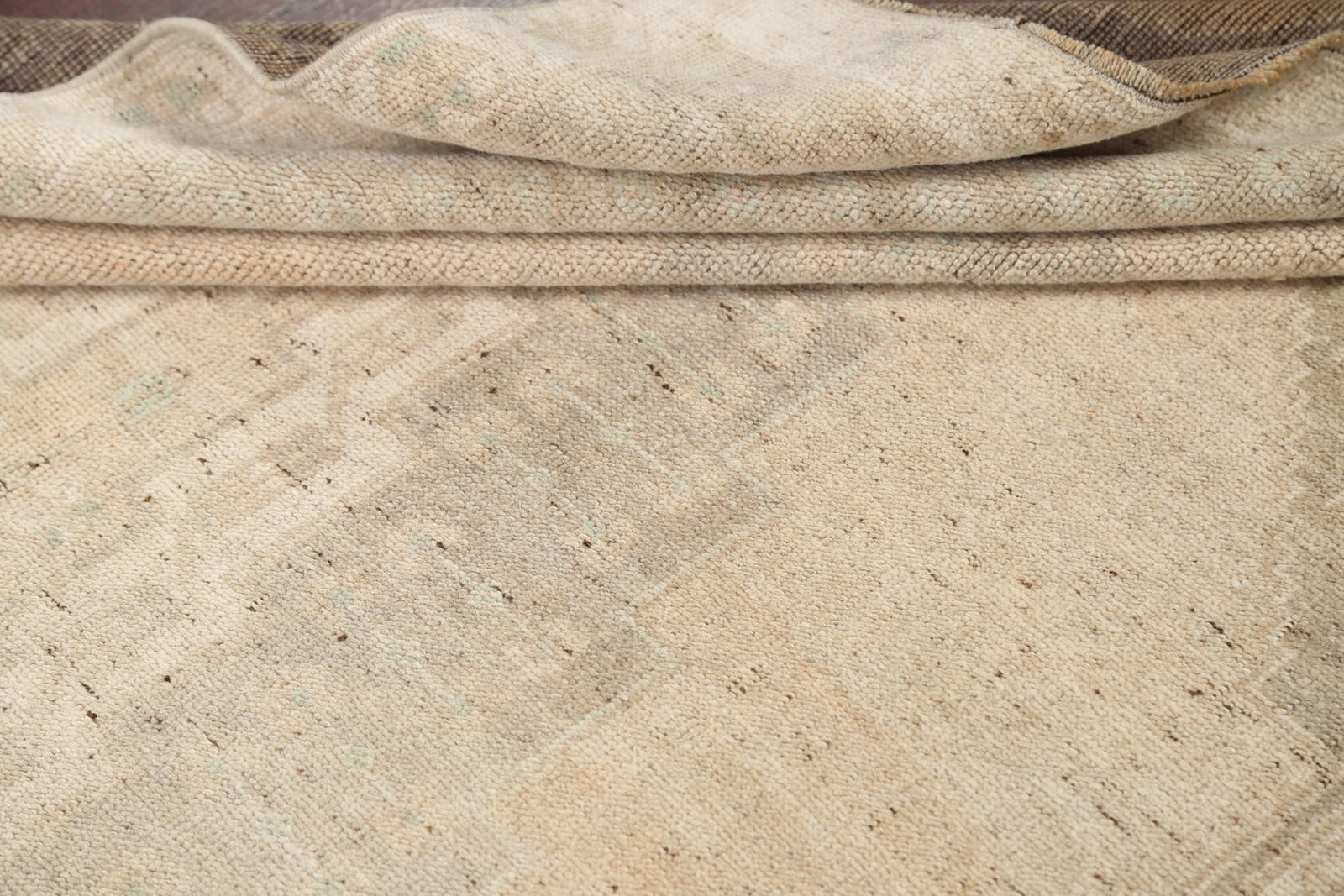 Antique Geometric Anatolian Turkish Area Rug 4x7 - 15