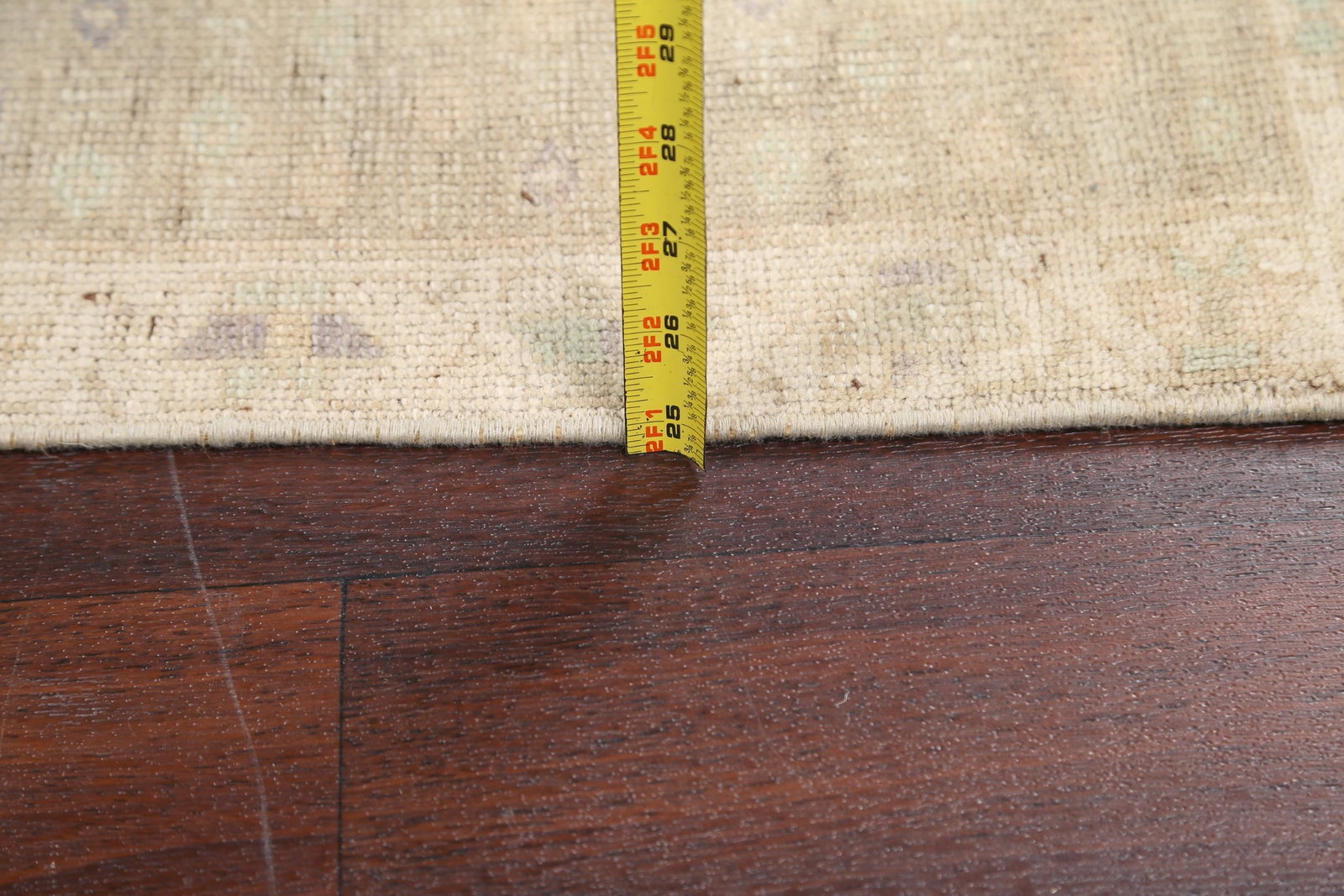 Antique Geometric Anatolian Turkish Area Rug 4x7 - 18