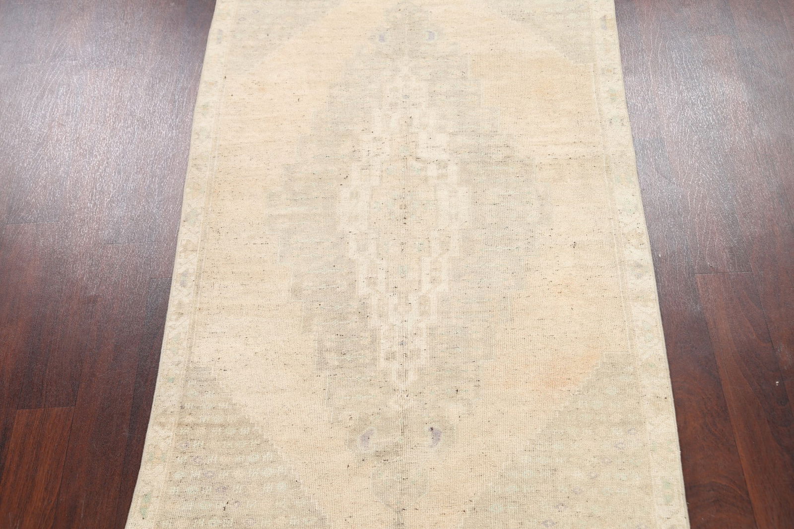 Antique Geometric Anatolian Turkish Area Rug 4x7 - 3