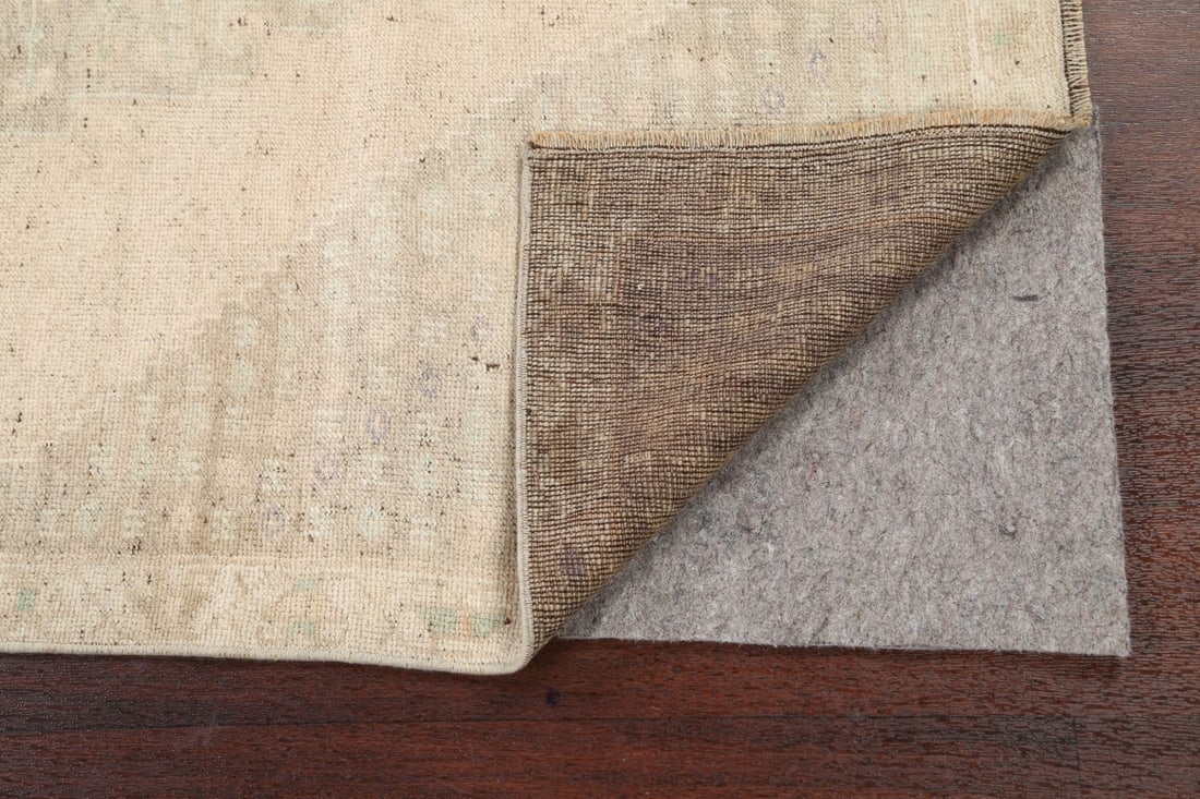 Antique Geometric Anatolian Turkish Area Rug 4x7 - 7