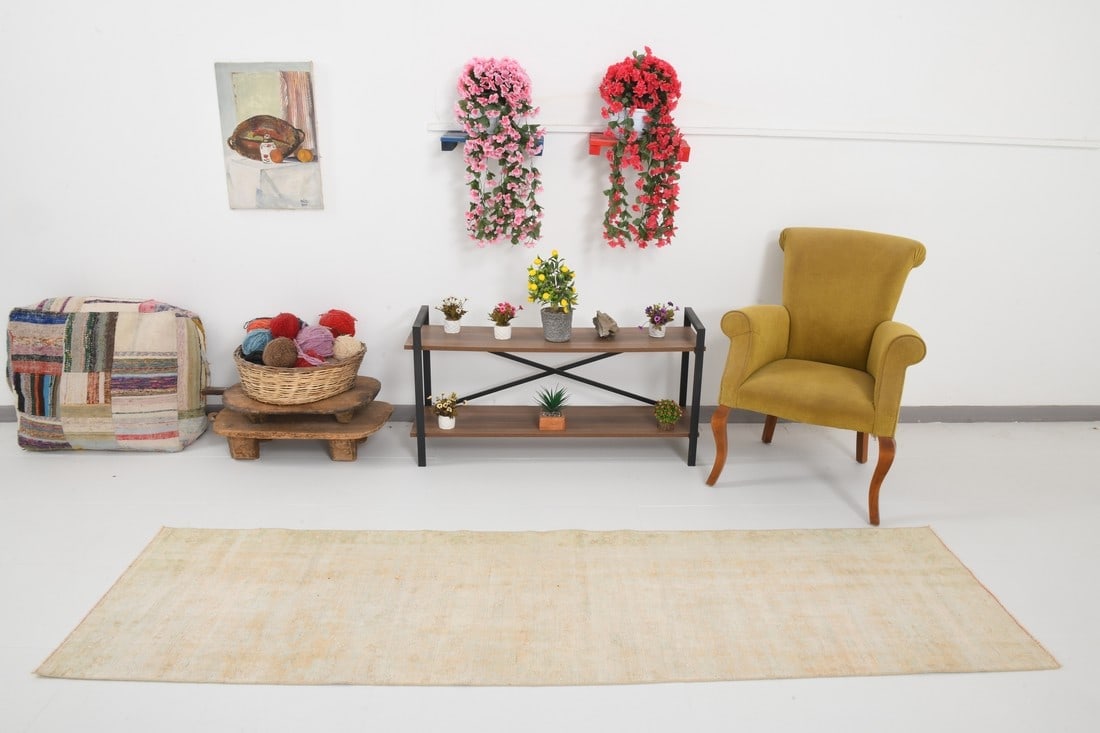 2'5'' x 8'11'' Turkish Vintage Runner Rug - 24787 - 3