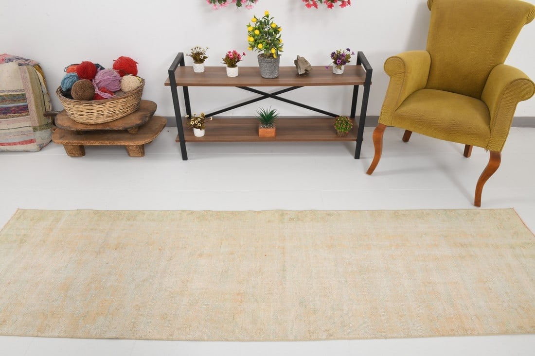 2'5'' x 8'11'' Turkish Vintage Runner Rug - 24787 - 4