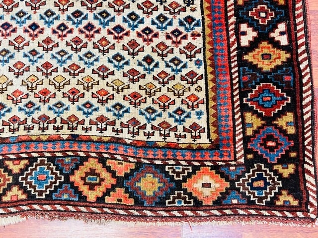Antique persian Bidjar Rug-3466 - 5
