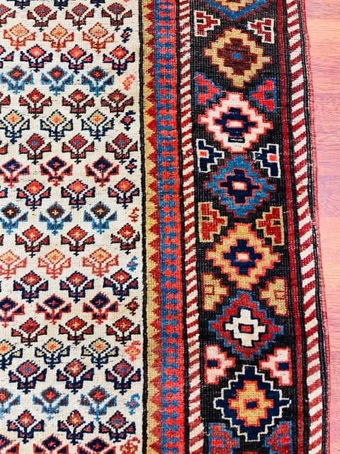 Antique persian Bidjar Rug-3466 - 7