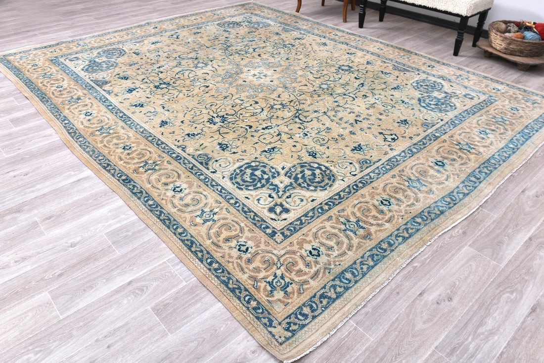 9'11'' x 13'0'' Unique Handmade Vintage Rug - 242590 - 3