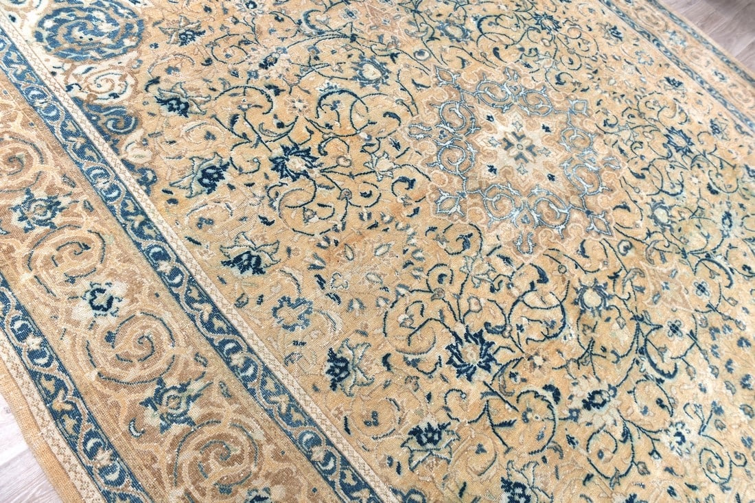 9'11'' x 13'0'' Unique Handmade Vintage Rug - 242590 - 5