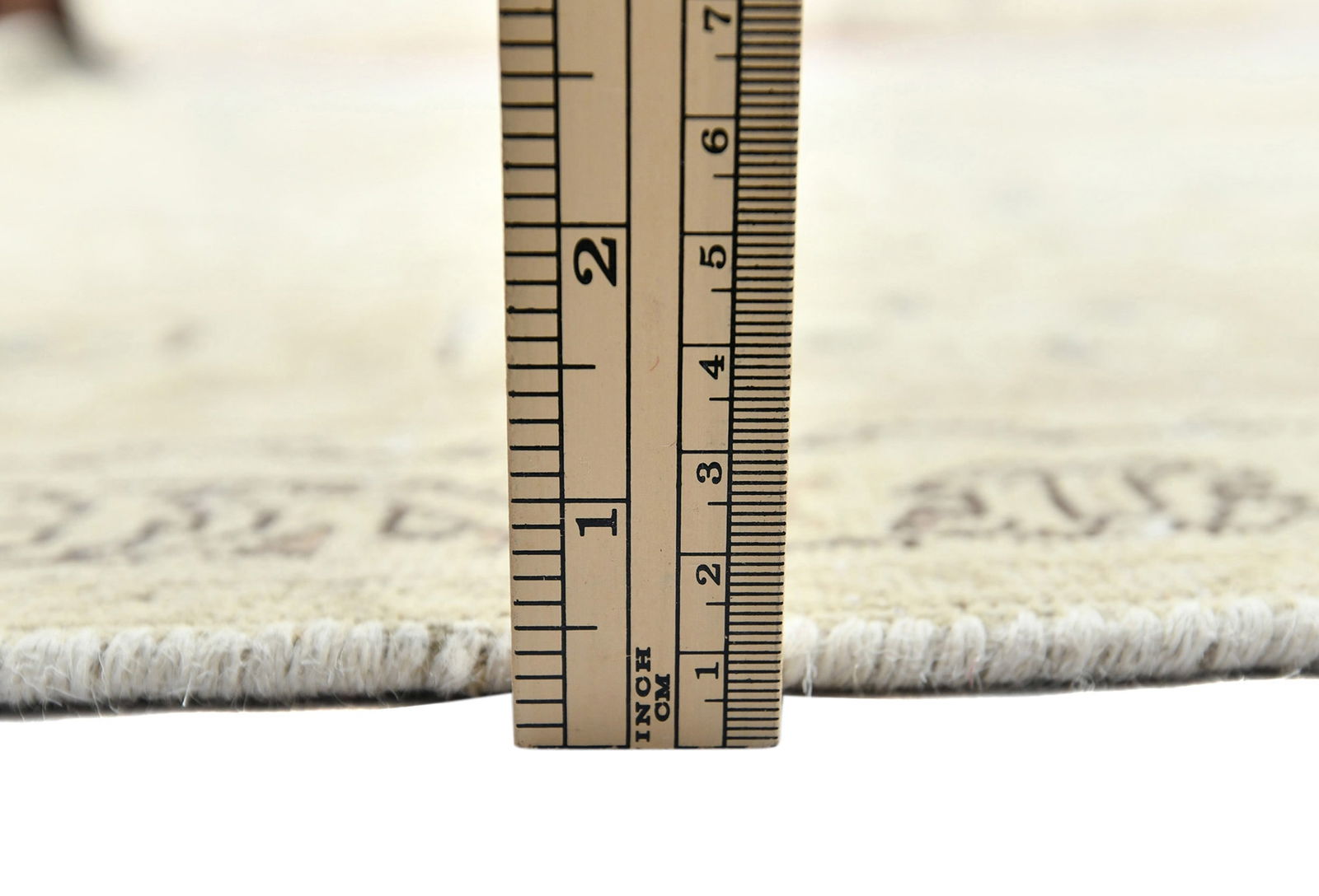 Antique Floral Traditional 6'5X10 Distressed Vintage Oriental Rug - 10