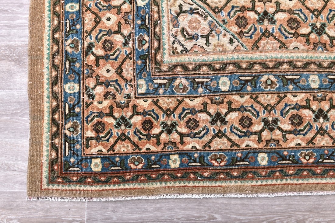 9'8'' x 13'2'' Unique Handmade Vintage Rug - 242582 - 8