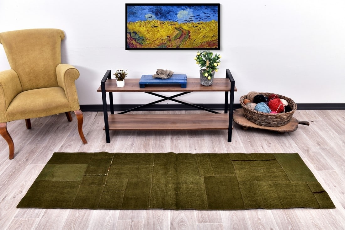 2'1'' x 7'1'' Turkish Vintage Hemp Rug - 240044 (1 of 15)