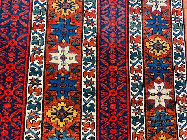 Antique Kazak Caucasian Rug-2146 - 7