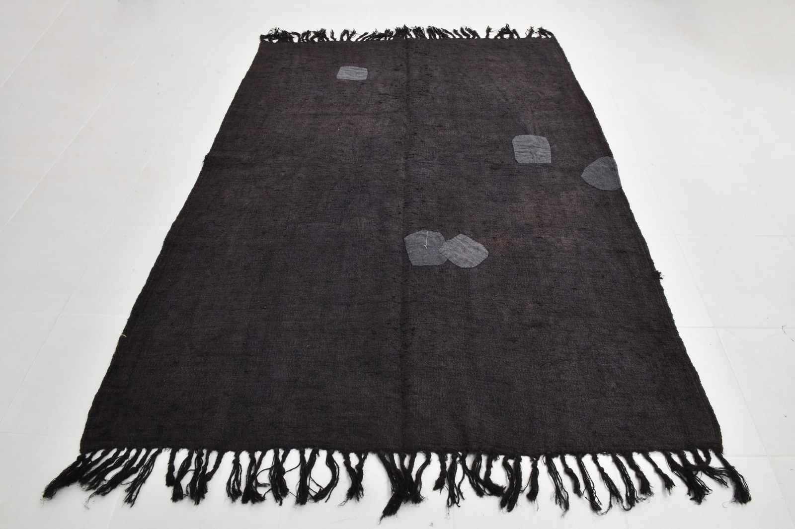 5'5'' x 7'5'' Turkish Vintage Hemp Rug - 52665 - 2