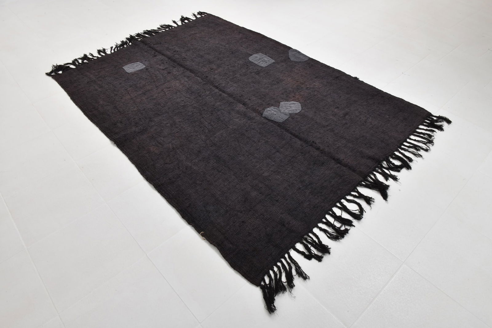 5'5'' x 7'5'' Turkish Vintage Hemp Rug - 52665 - 3