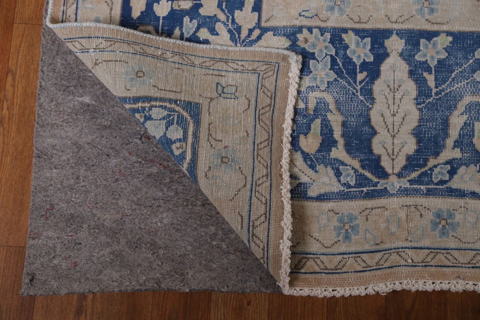 Antique Vegetable Dye Kerman Persian Area Rug 10x13 - 8