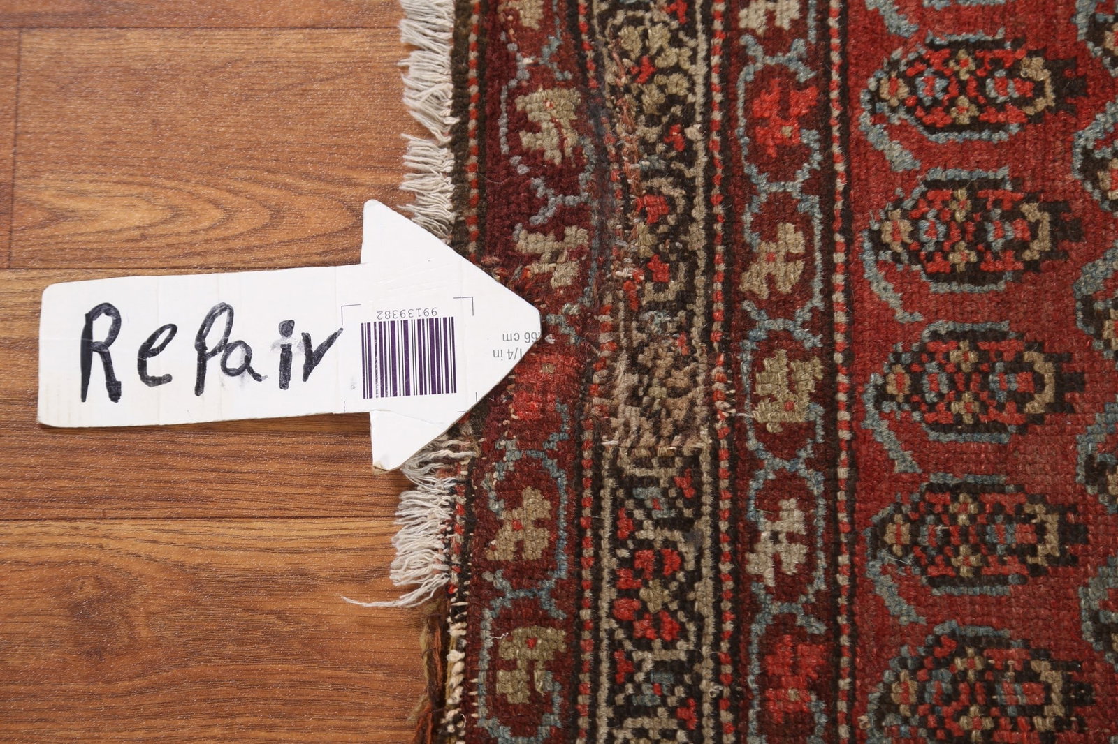 Pre-1900 Antique Vegetable Dye Malayer Persian Rug 3x6 - 11