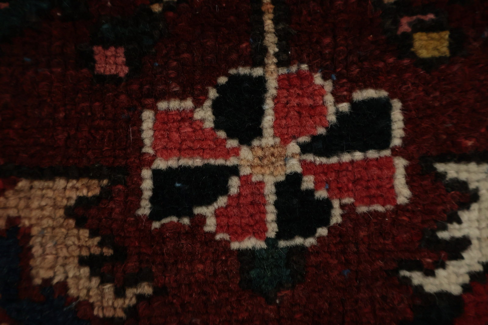 Antique Vegetable Dye Bakhtiari Persian Large Rug 11x14 - 11