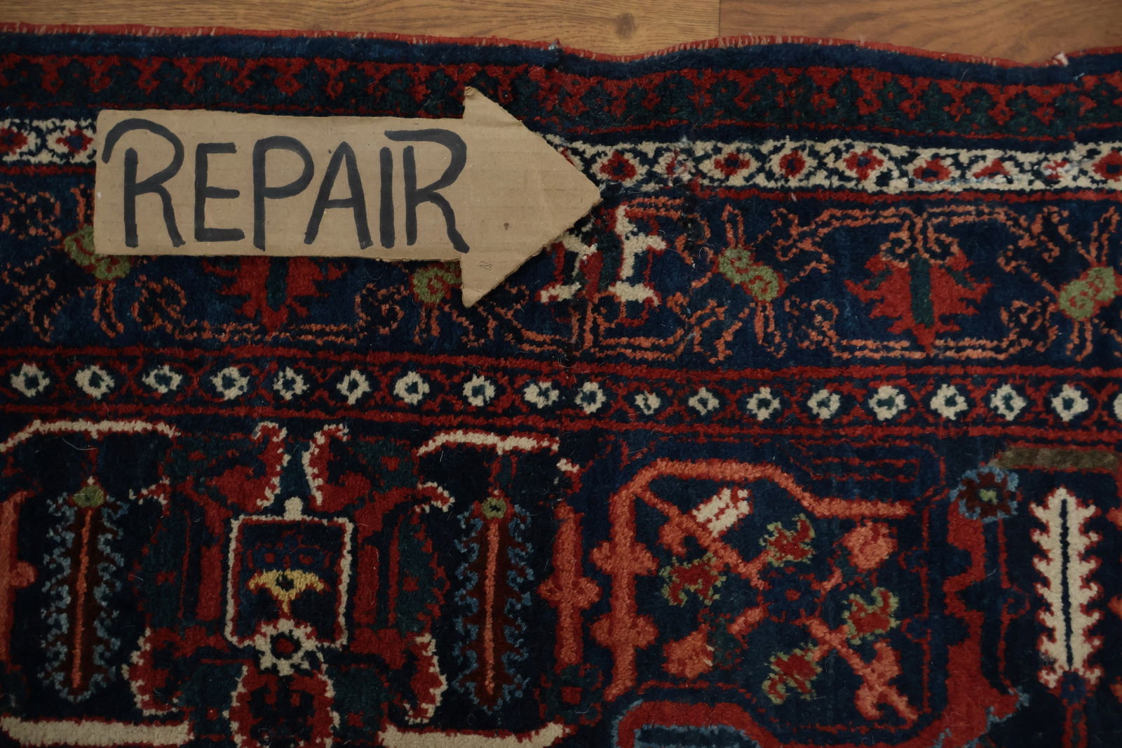 Antique Joshaghan Persian Rug 11x17 Stunning Centerpiece Home Decor - 16