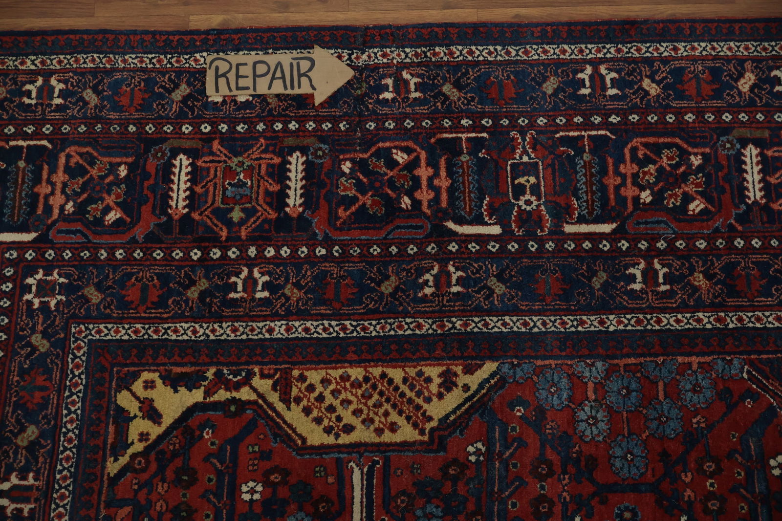 Antique Joshaghan Persian Rug 11x17 Stunning Centerpiece Home Decor - 19