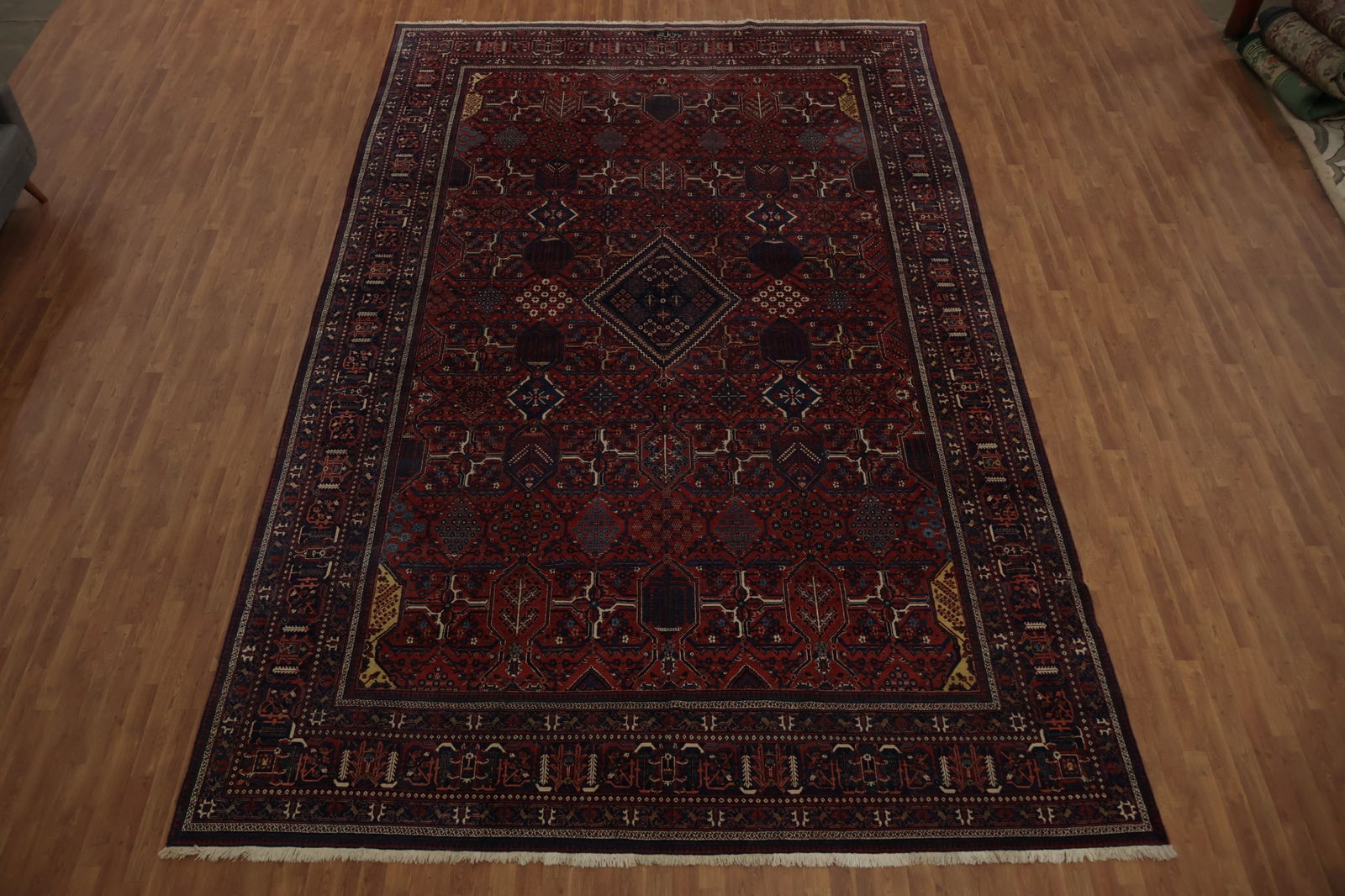 Antique Joshaghan Persian Rug 11x17 Stunning Centerpiece Home Decor - 4